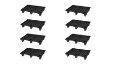 8 Stück Kunststoffpalette 80