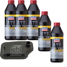 5 L LIQUI MOLY Top Tec ATF 1100 FEBI Getriebeölfilter für Mazda 3 1.6 2.0