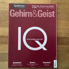 Gehirn & Geist Spektrum der Wissenschaft03/2021 IQ SIND INTELLIGENZTESTS FAIR? 