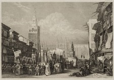 Feierliche Prozession in