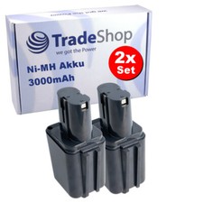 2x Ni-MH Knolle Akku 9,6V