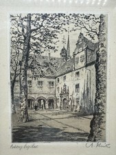 Coburg Antike Radierung