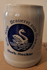 Wilh.Kipp Brauerei zum Schwanen Horb-Neckar   Bierkrug 0,5L