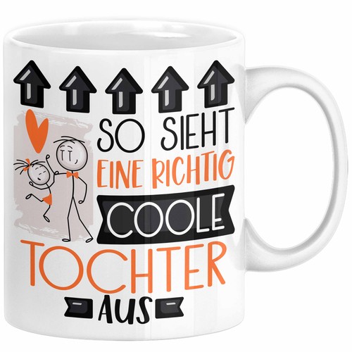 Tochter geschenk tasse lustig - geschenk,