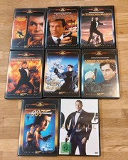 James Bond 007, 8 DVDs, Titel