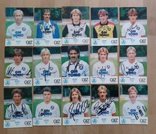 15x Stuttgarter Kickers 86/87 Yilmaz Kurtenbach Forster Elser Hein Jeske Jäger