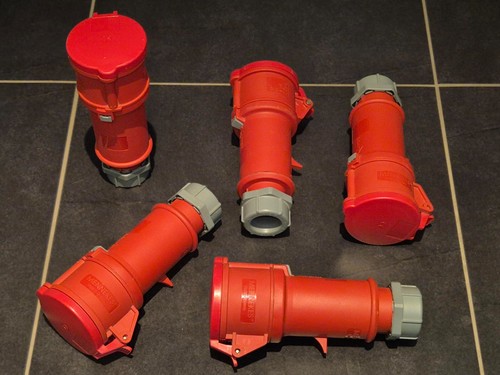 5stück mennekes kupplung 32a - ,