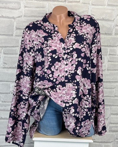 Damen long bluse tunika shirt - long,