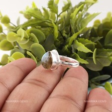 925 Silber Birne Labradorite