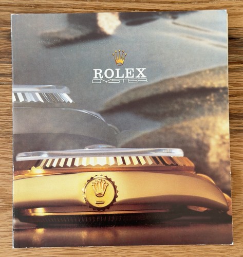 Rolex oyster katalog buch - rolex,