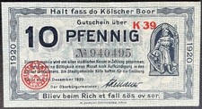 10 Pfennig  Stadt Köln 1920