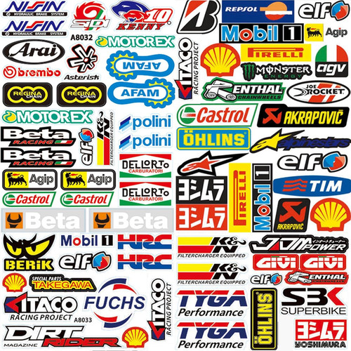Stück motocross aufkleber - stück,