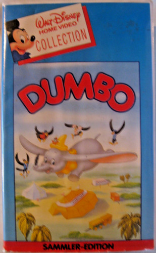 Dumbo vhs walt disney home - walt,