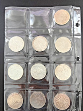 10x 10DM Silber Gedenkmünzen