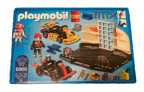 Playmobil gokart werkstatt - gokart,