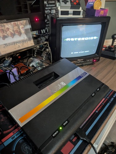 Atari 7800 mit - 12, spielen!!!