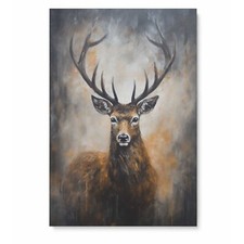 Hirsch Leinwandbild, Wandbild