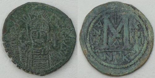 Byzanz byzantine 40 nummi - byzanz,