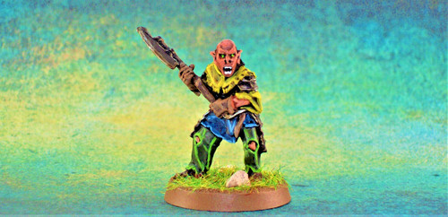 Ork krieger mit axt figur - ork,