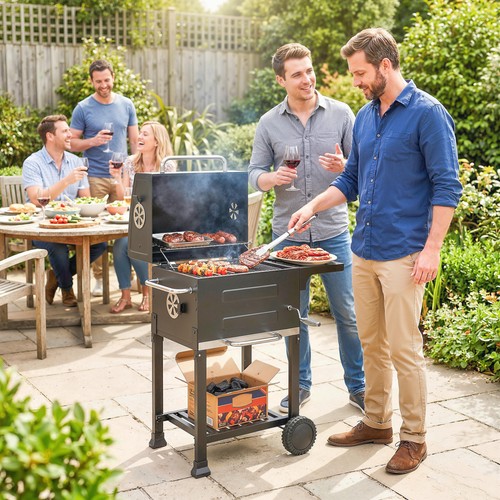 Outsunny holzkohlegrill - outsunny,
