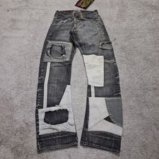 Baggy y2k Patchwork Jeans