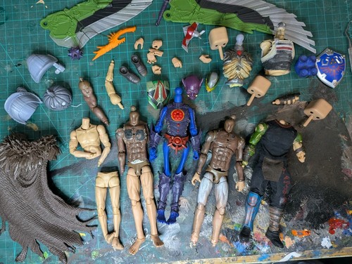 Scale action figure parts - 1/12,