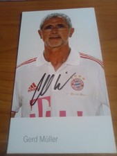 Bayern München Gerd Müller -Originalautogramm-