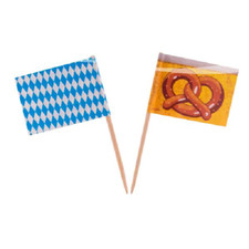 bayrische Raute und Brezen