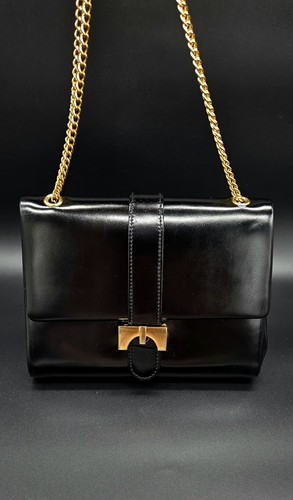 Vintage leder handtasche - vintage,
