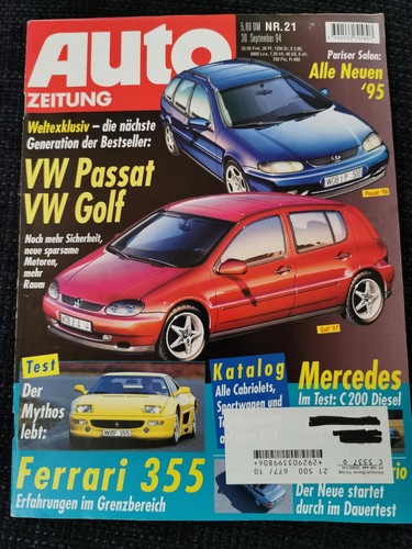 Auto zeitung 30 9 1994 - auto, 21