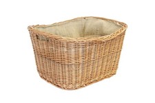 Weidenkorb mit Jute-Einlage