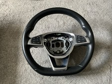 MB Lederlenkrad  A000 460 3803 für C-Klasse W205 und andere Modelle - abgeflacht