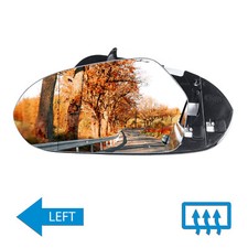 Spiegelglas Links für AUDI A6 Avant 2011-18 Asphärisch beheizt Glas Rückspiegel