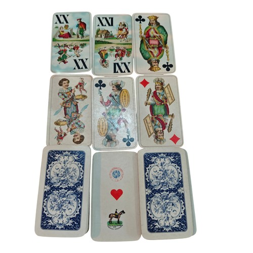 Altes antikes kartenspiel - altes,