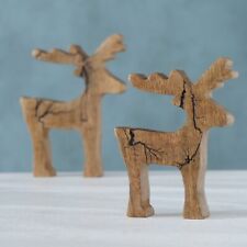 Aufsteller Figur Holz Rentier