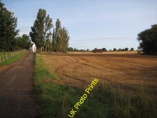 Foto 6x4 geerntetes Weizenfeld