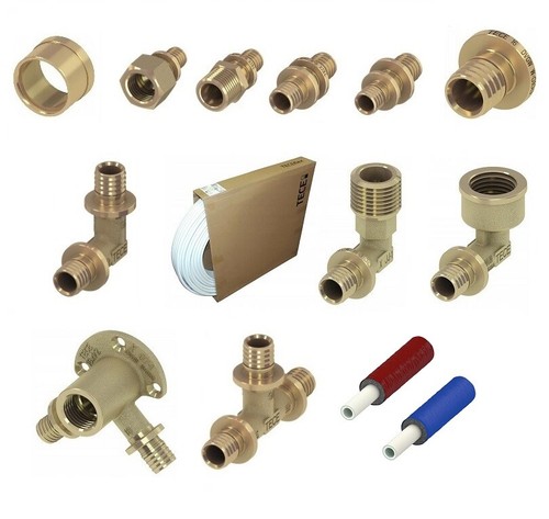 Tece flex fittings - tece, messing