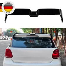 Für VW Polo MK5 6C 6R Dachspoiler Schwarz glänz Heckspoiler Spoilerlippe 2009-17
