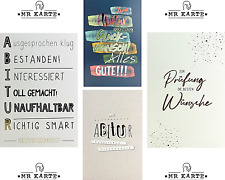 skorpion Karte zum Abitur Zeugnis Abi Schule Prüfung Abikarte Glückwunschkarte