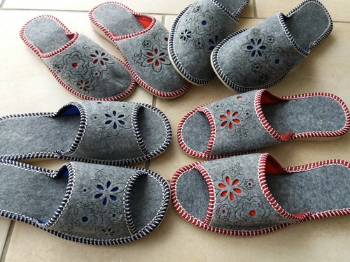 Damen filzpantoffeln - damen,