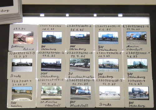 Slides locomotives - of,