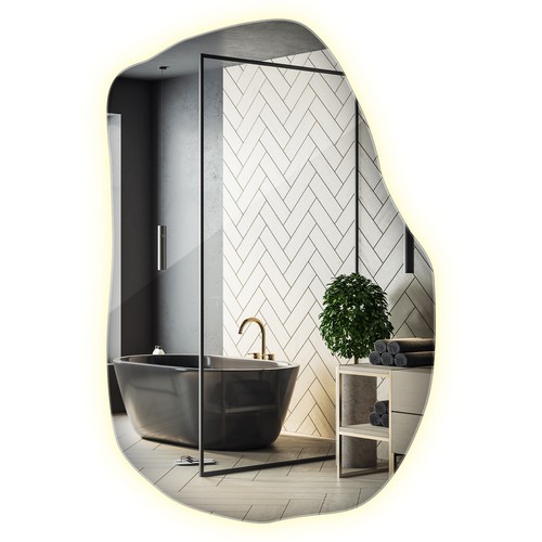 Großer asymmetrischer led - großer,