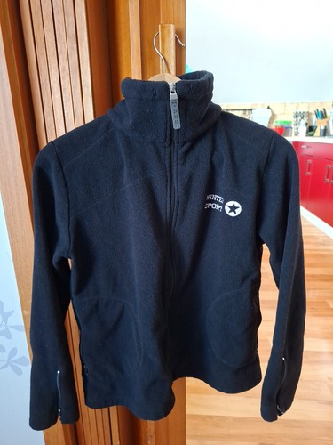Fleecejacke damen schwarz - damen,