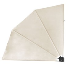 Balkonfächersichtschutz Sonnenschutz Windschutz mit Schutzhaube , Selbstabholung