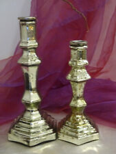 2 Edler Kerzenleuchter Kerzenhalter Kerzenständer Bauernsilber Silber 21 + 26 cm