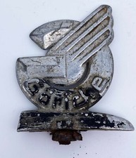 Schutzblechreiter Göricke Emblem Fahrrad Bike Oldtimer Sammler retro antik 