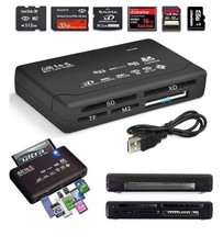 Kartenleser USB Kartenlesegerät Speicherkarten CF /SD/ SDHC/ MicroSD/ M2 /MS /XD