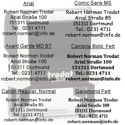 Firmenstempel adressstempel - firmenstempel,
