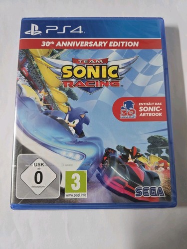 Sonic racing anniversary - sonic, ed