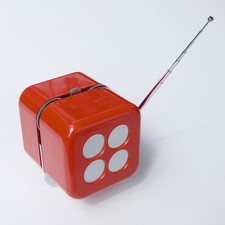 SIEMENS RK 501 ALPHA 2 / 1970er / Rot / Funktionsfähig